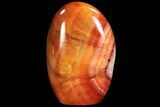Tall, Free-Standing, Carnelian Agate - Excellent Patterning #90538-1